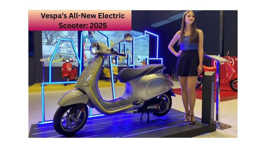 Vespa’s All-New Electric Scooter