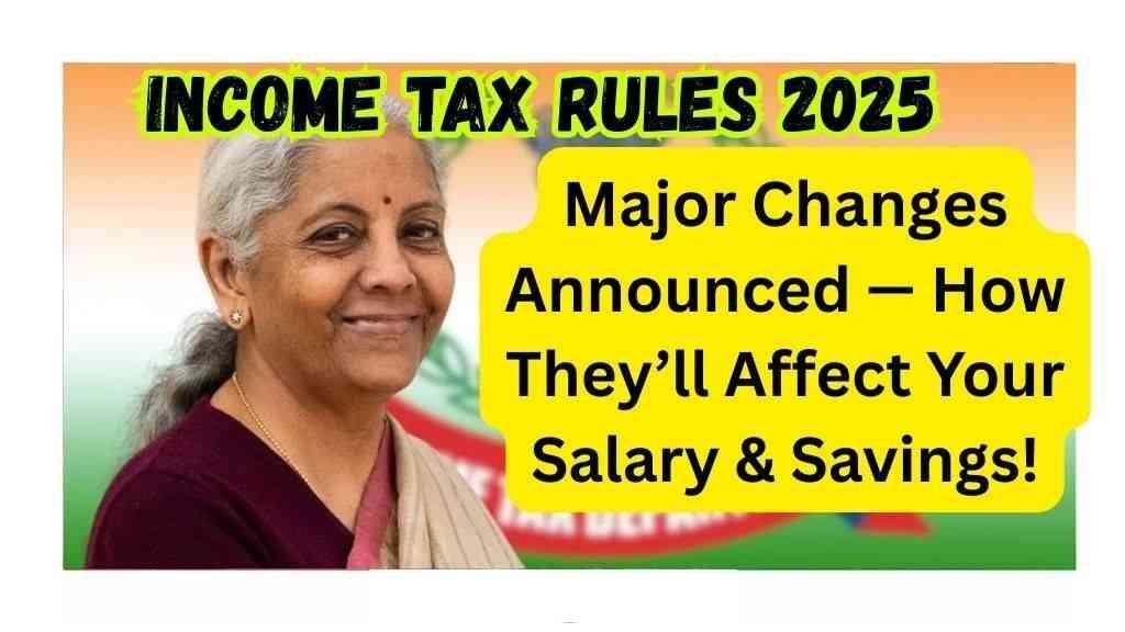 Income Tax Rules 2025