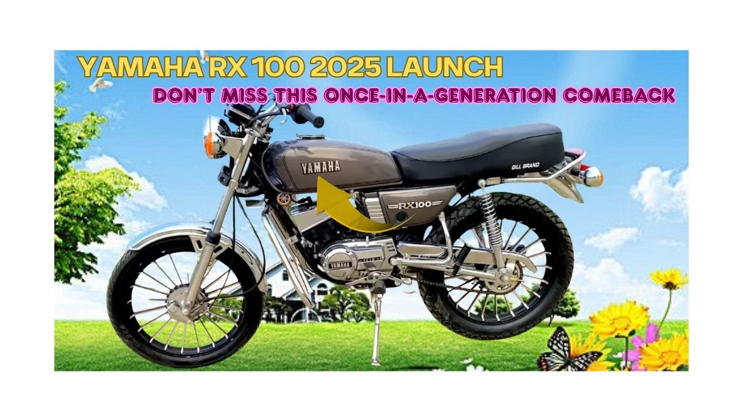 Yamaha RX 100 2025 Launch