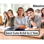Govt Cuts B.Ed to 1 Year